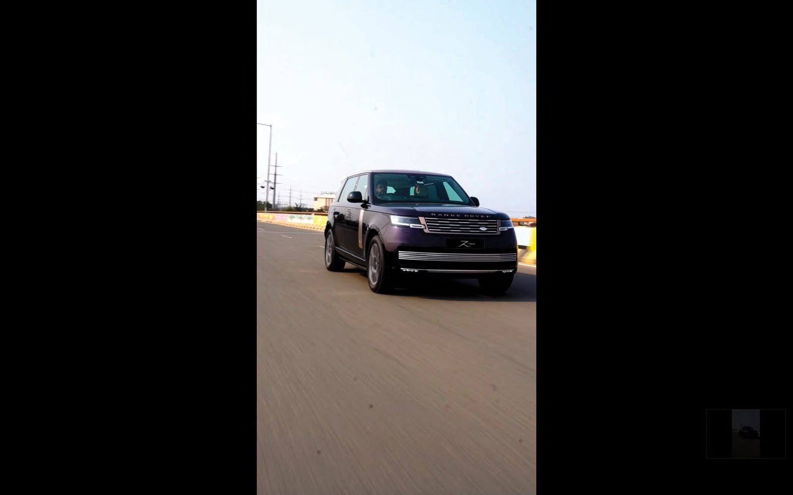Range Rover finished in a purple chameleon coloured PPF