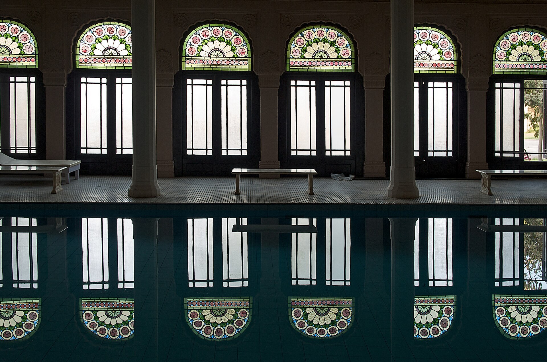 Heritage indoor pool
